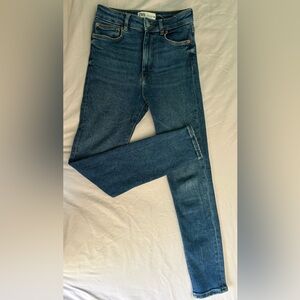 Zara Men's Deep Blue Skinny Jeans